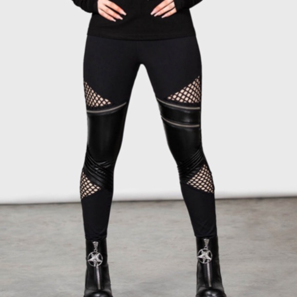 Neon Noir leggings - Picture 1 of 4